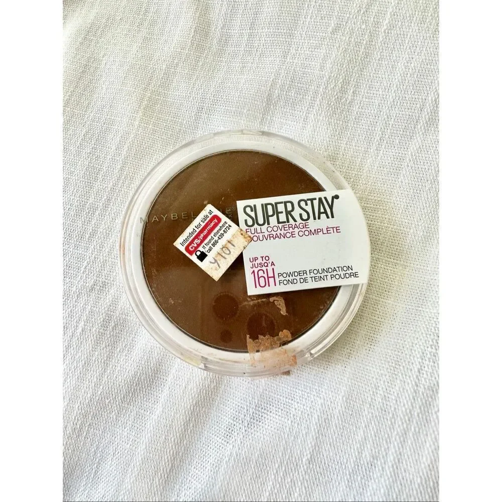 Maybelline super stay full coverage powder foundation 16H - 375 - JAVA